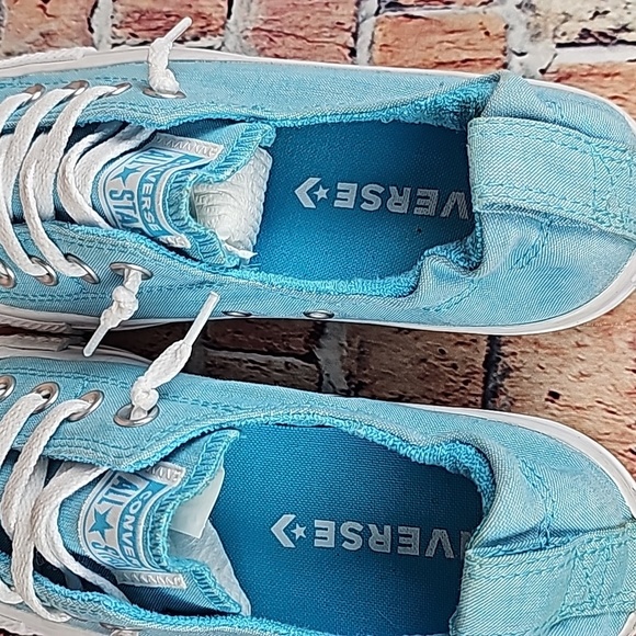 CONVERSE ALL-STAR CHUCK TAYLOR SCINCH BACK WOMANS SIZE 7.5 GUC - Picture 11 of 13